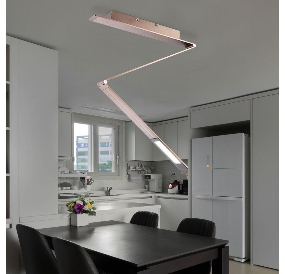 LED 21 Watt Decken Beleuchtung Glas Würfel Wohn Zimmer Leuchte Energie Spar WOFI 