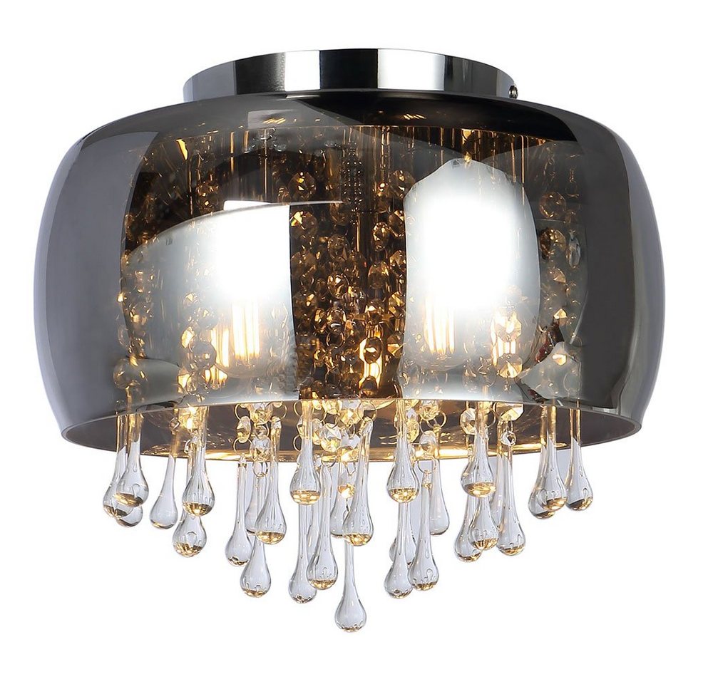 GLOBO LIGHTING LED Deckenleuchte, Leuchtmittel inklusive, Warmweiß, Kristall Decken Lampe rauch Wohn Ess Zimmer Beleuchtung GLOBO LIGHTING LED Deckenleuchte, Leuchtmittel inklusive, Warmweiß, Kristall Decken Lampe rauch Wohn Ess Zimmer Beleuchtung von GLOBO LIGHTING
