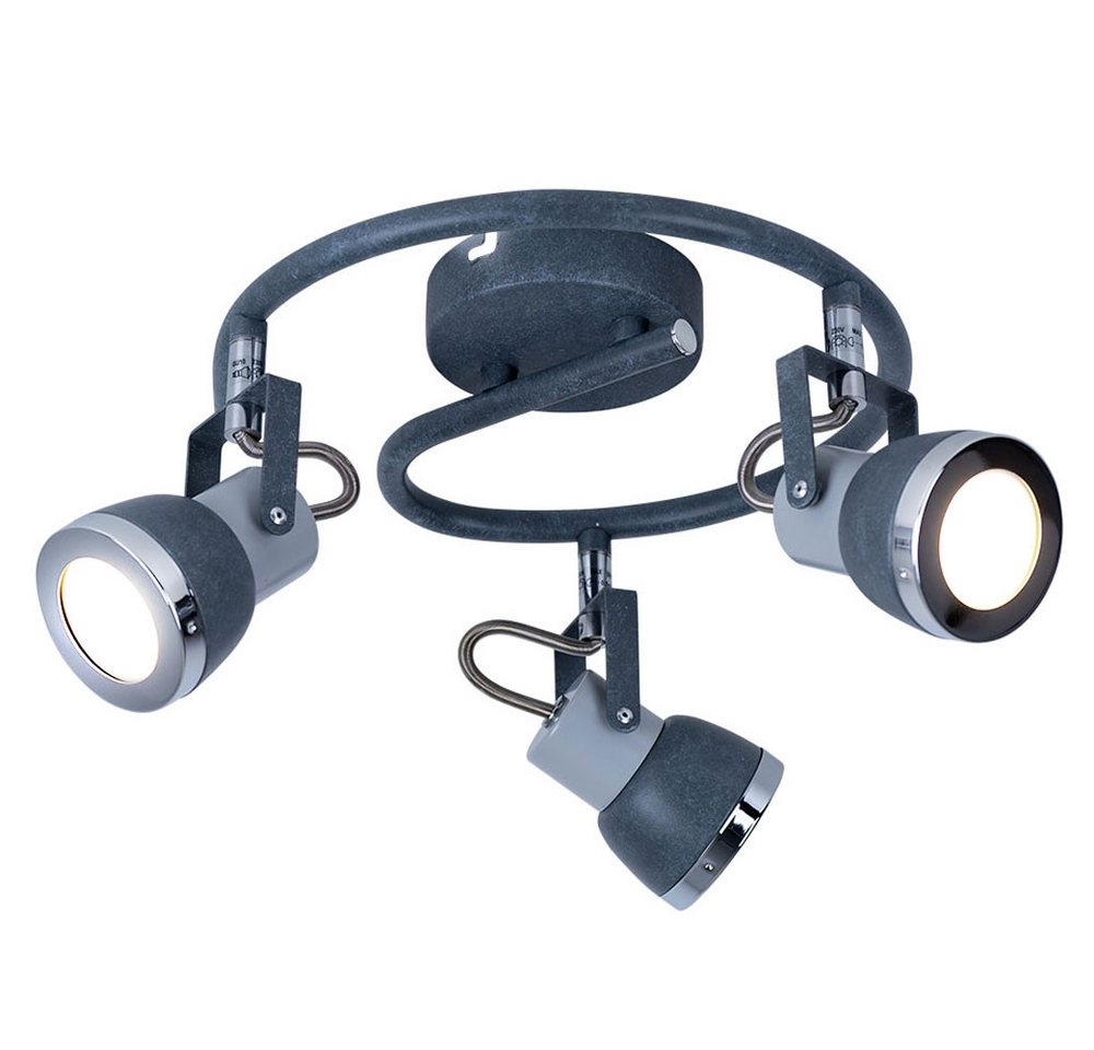 GLOBO LIGHTING Deckenspot, LED-Leuchtmittel fest verbaut, Schwenkbare Deckenleuchte LED Deckenstrahler 3 flammig Küchenstrahler GLOBO LIGHTING Deckenspot, LED-Leuchtmittel fest verbaut, Schwenkbare Deckenleuchte LED Deckenstrahler 3 flammig Küchenstrahler von GLOBO LIGHTING
