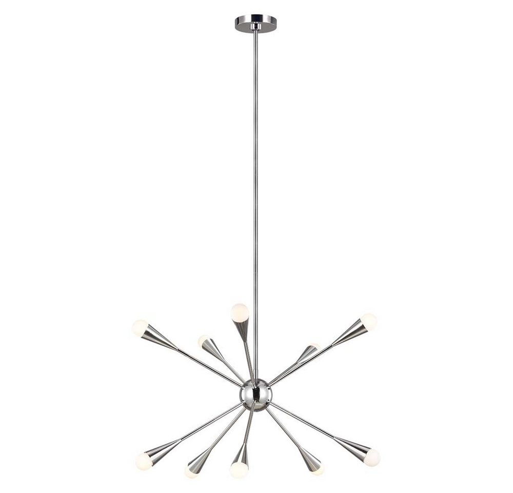 etc-shop Kronleuchter, Leuchtmittel nicht inklusive, Kronleuchter Deckenleuchte Hängelampe LED Sputnik Esszimmer LED 10 von etc-shop