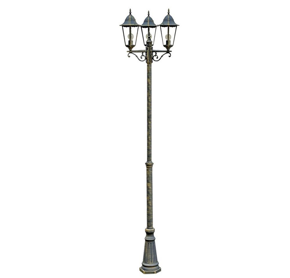 etc-shop LED Außen-Stehlampe, Leuchtmittel inklusive, Warmweiß, Kandelaber Außenlaterne Stehlampe LED Filament bronze Glas H 220 cm etc-shop LED Außen-Stehlampe, Leuchtmittel inklusive, Warmweiß, Kandelaber Außenlaterne Stehlampe LED Filament bronze Glas H 220 cm von etc-shop