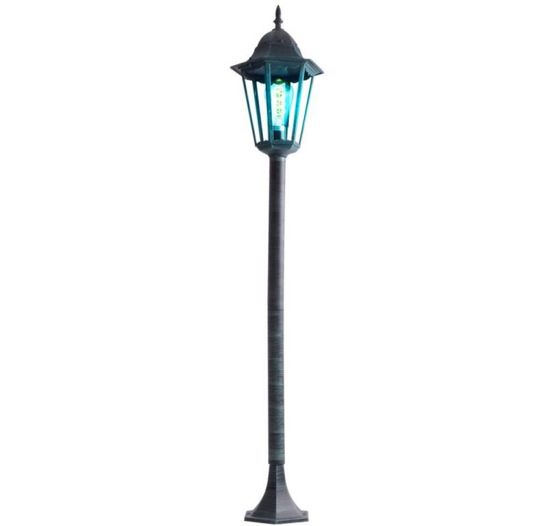 etc-shop LED Außen-Stehlampe, Leuchtmittel inklusive, Warmweiß, Stehleuchte Retro Außenlampe RGB LED Fernbedienung dimmbar Garten von etc-shop