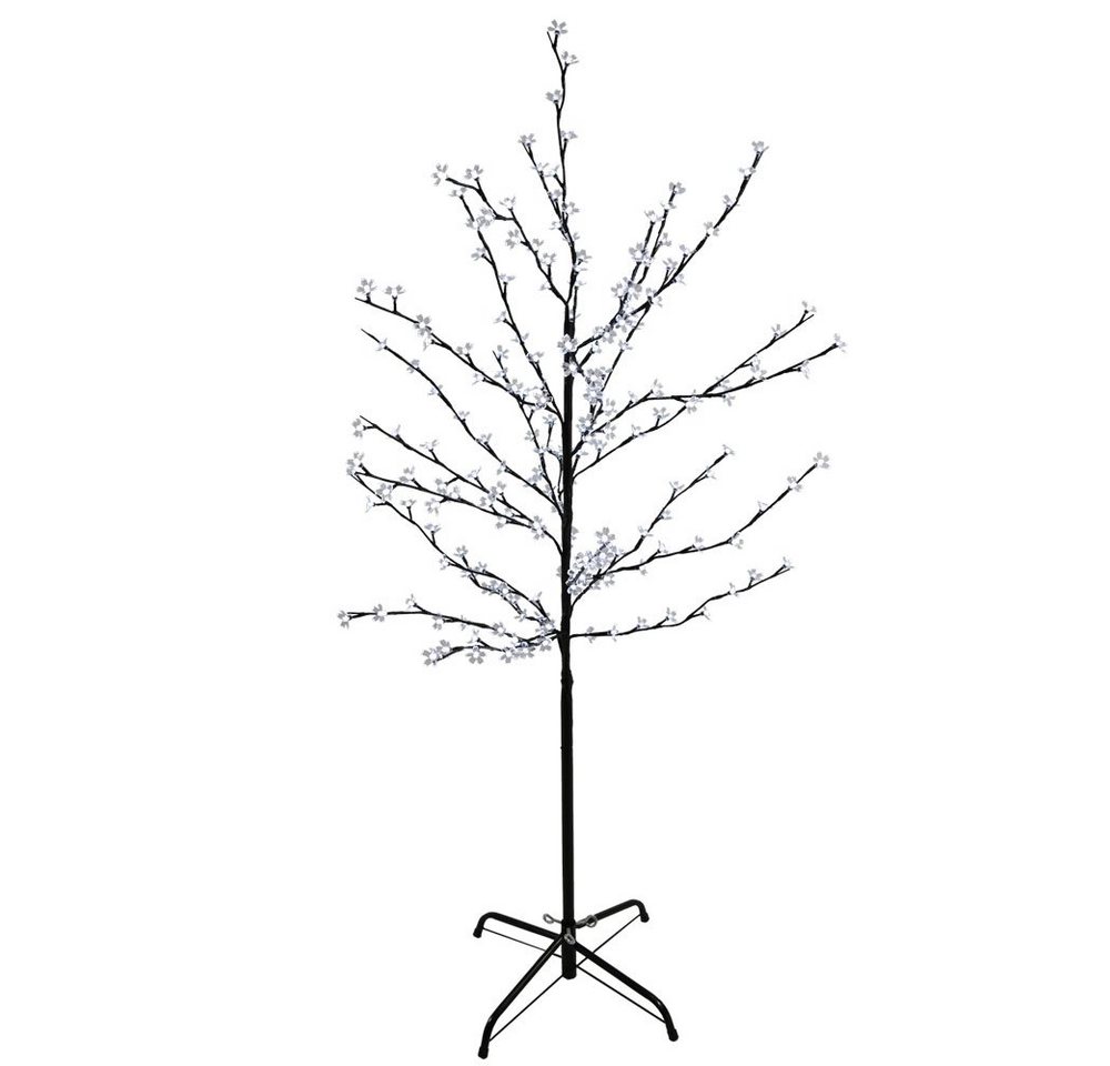 etc-shop LED Baum, 200x LED Deko Baum Kirsch Blüten Terrassen Außen Stand Beleuchtung von etc-shop