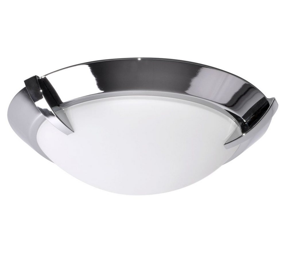 Briloner Leuchten LED Deckenleuchte, LED-Leuchtmittel fest verbaut, Warmweiß, Deckenleuchte Glas Küchenleuchte LED Deckenlampe chrom Badezimmer Briloner Leuchten LED Deckenleuchte, LED-Leuchtmittel fest verbaut, Warmweiß, Deckenleuchte Glas Küchenleuchte LED Deckenlampe chrom Badezimmer von Briloner Leuchten