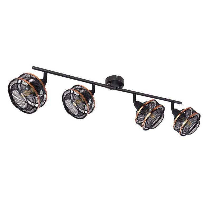 etc-shop LED Deckenspot, Leuchtmittel nicht inklusive, Deckenstrahler Wohnzimmerlampe Spotleiste Deckenleuchte Spotstrahler von etc-shop