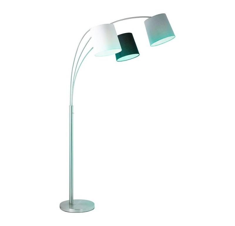 JUST LIGHT LED Stehlampe, Leuchtmittel inklusive, Warmweiß, Farbwechsel, Bogenstehlampe Stehleuchte Wohnzimmerlampe Dimmerr Fernbedienung LED von JUST LIGHT