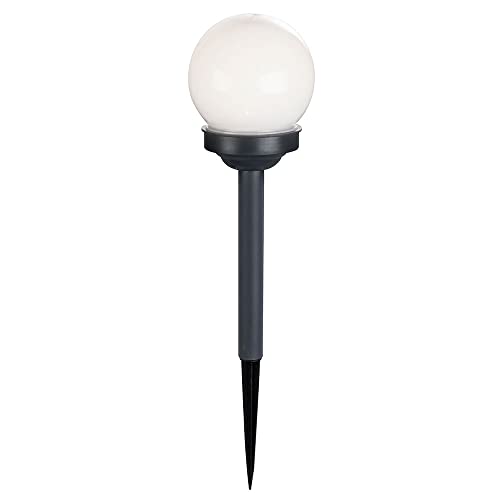 etc-shop Solarlampen für Außen Kugel Gartenleuchten Erdspieß Kugelleuchte Solar LED Solarkugel für den Garten, weiß Silber, LED warmweiß, Durchmesser:10 cm etc-shop Solarlampen für Außen Kugel Gartenleuchten Erdspieß Kugelleuchte Solar LED Solarkugel für den Garten, weiß Silber, LED warmweiß, Durchmesser:10 cm von etc-shop