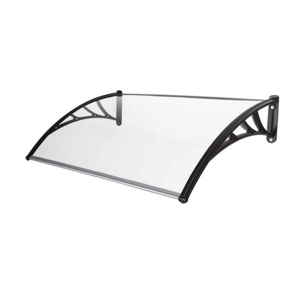 etc-shop Stuhl, Tür Pult-Vordach 100x120 cm PC transparent Halterung PP Überdachung von etc-shop