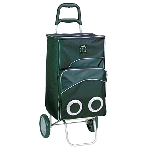 etc-shop Thermo Einkaufs Trolley Wagen Kühl Box Shopping Tasche Griff 12 V Netz Tasche 504329 von etc-shop