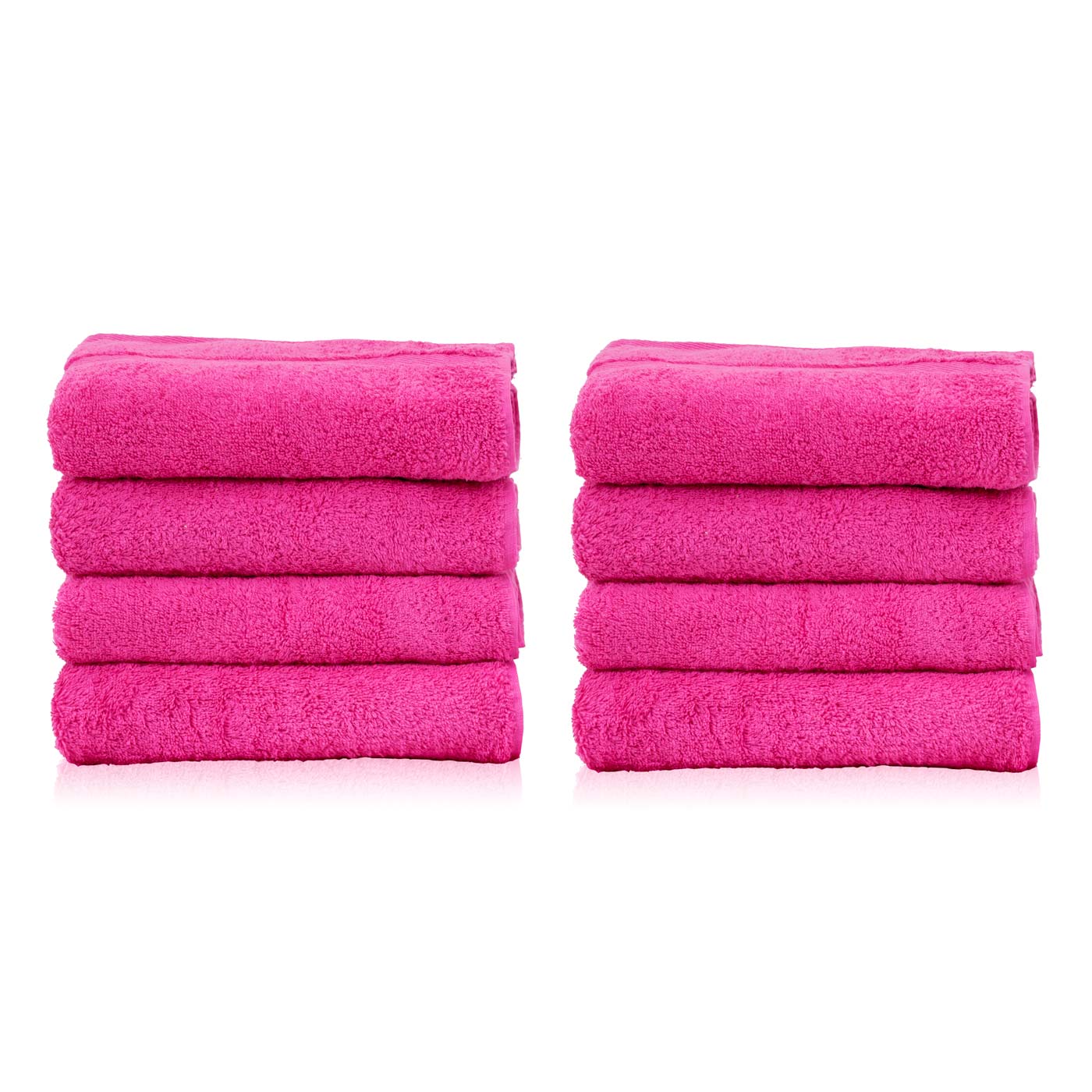 8 tlg. Handtuch Spar Set - etérea Basic - Farbe Pink von etérea Himmlische Qualität
