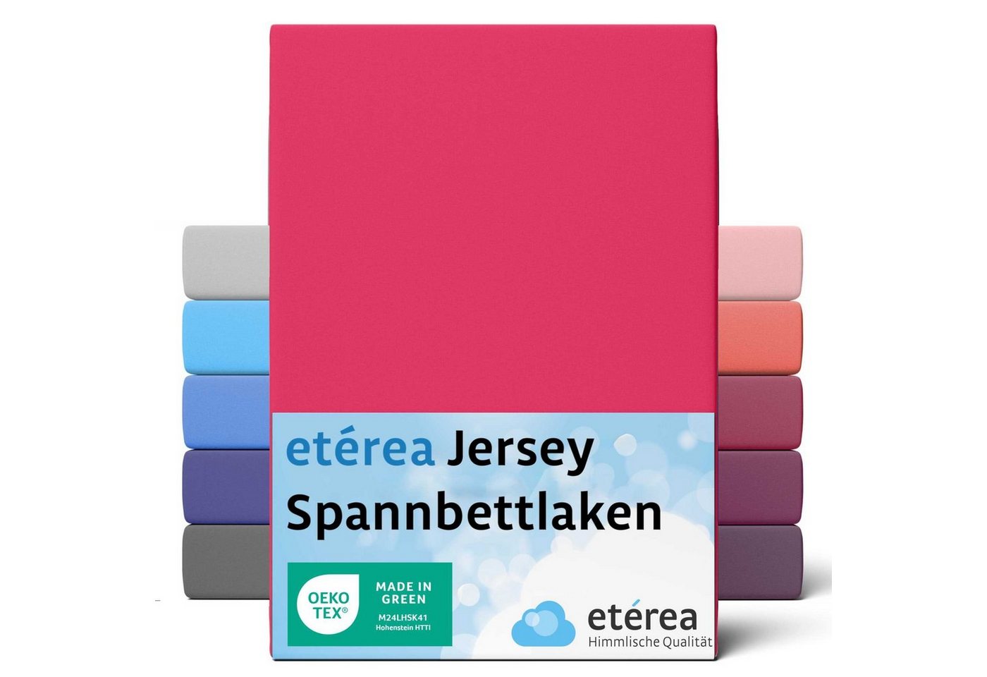 Spannbettlaken etérea Comfort Jersey Spannbettlaken, etérea Himmlische Qualität, Jersey, Gummizug: rundum, (0 Stück) von etérea Himmlische Qualität