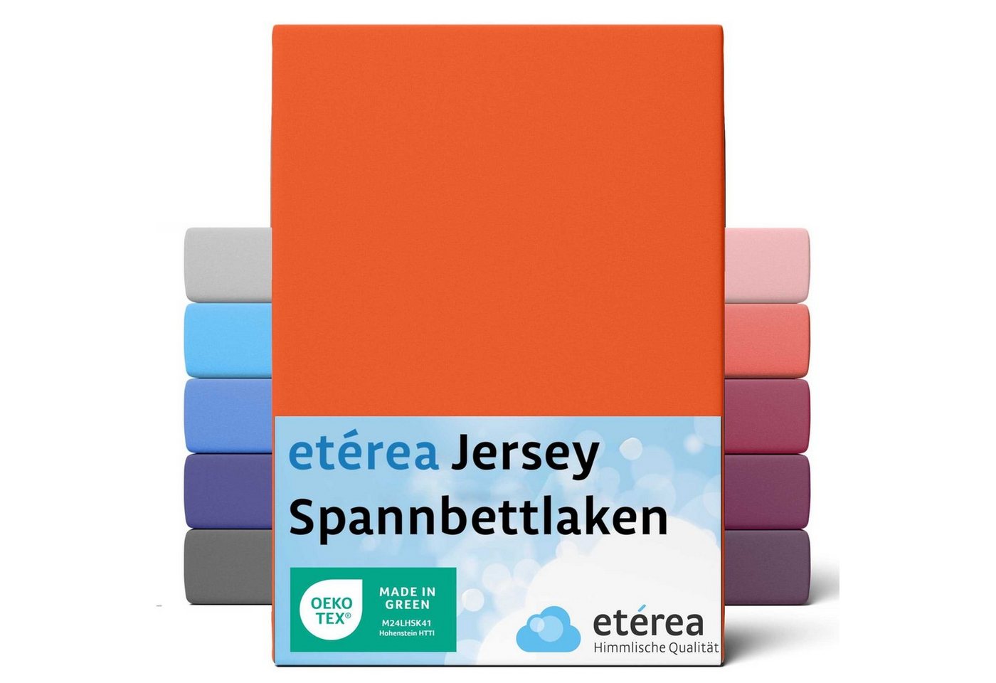 Spannbettlaken etérea Comfort Jersey Spannbettlaken, etérea Himmlische Qualität, Jersey, Gummizug: rundum, (1 Stück) von etérea Himmlische Qualität