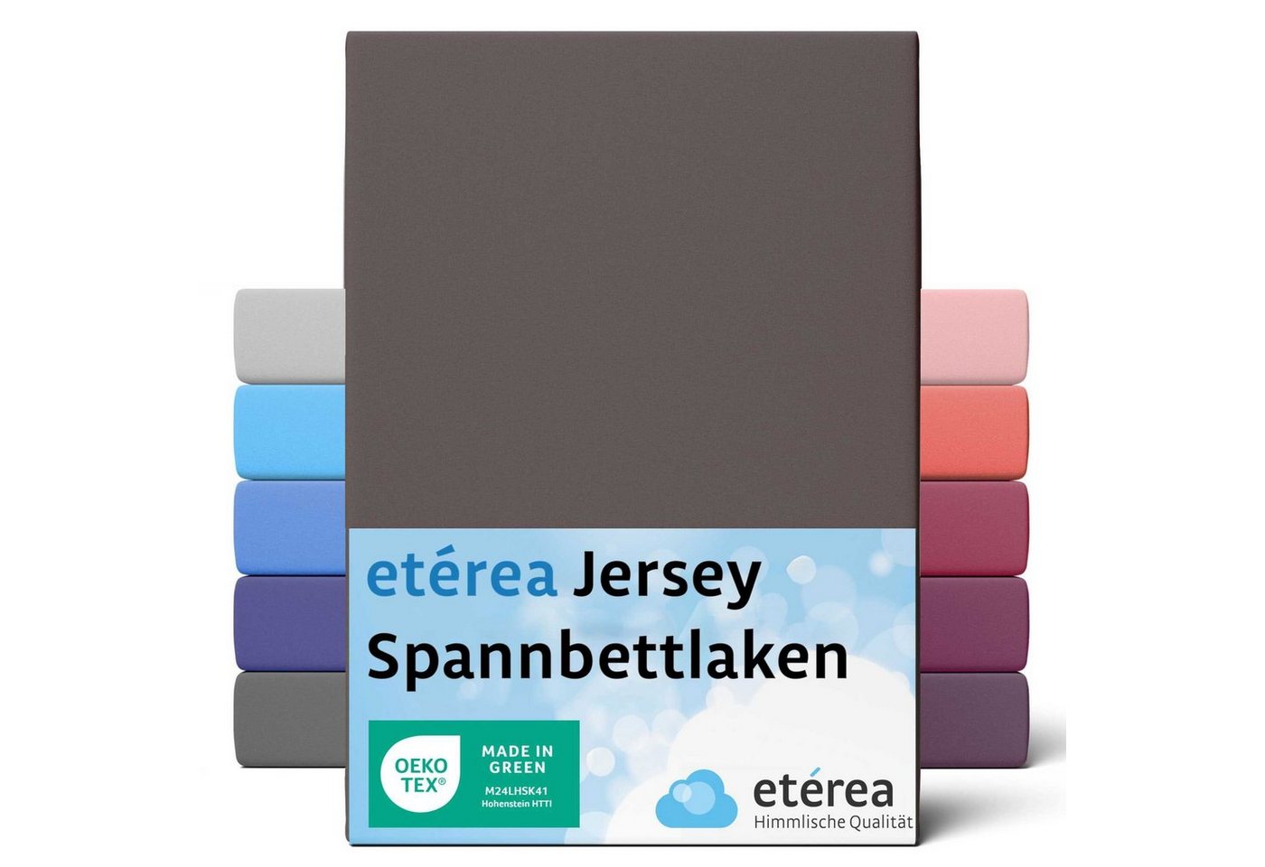 Spannbettlaken etérea Comfort Jersey Spannbettlaken, etérea Himmlische Qualität, Jersey, Gummizug: rundum, (1 Stück) von etérea Himmlische Qualität