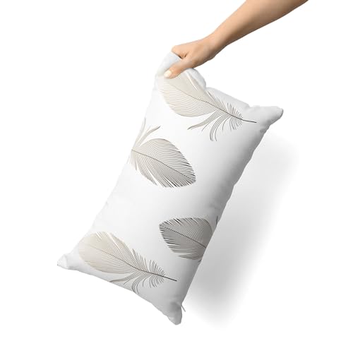 etérea Kissenbezug 40x80 Baumwolle - Pflegeleichter Bezug - Federn Weiß - natürlich weich - Kopfkissenbezug 40x80cm, 1 Stück etérea Kissenbezug 40x80 Baumwolle - Pflegeleichter Bezug - Federn Weiß - natürlich weich - Kopfkissenbezug 40x80cm, 1 Stück von etérea Himmlische Qualität