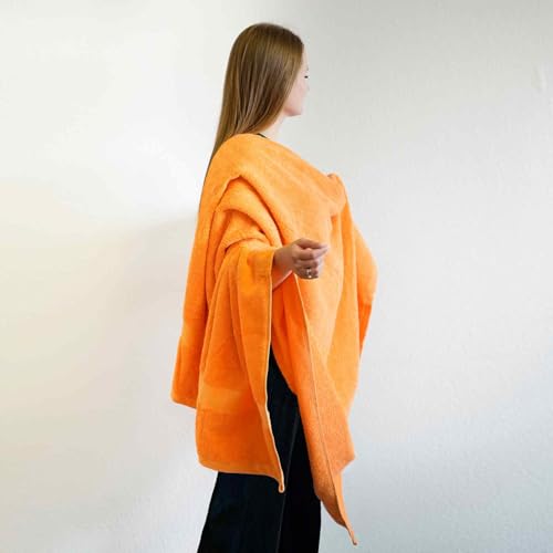 etérea Carli Frottee Handtücher Set - 100% Baumwolle - Oekotex 500 GSM - Bath Towel Frottiertücher - Badetuch, Badehandtuch Groß 100x150 cm- Safran etérea Carli Frottee Handtücher Set - 100% Baumwolle - Oekotex 500 GSM - Bath Towel Frottiertücher - Badetuch, Badehandtuch Groß 100x150 cm- Safran von etérea Himmlische Qualität