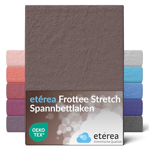 etérea Frottee Spannbettlaken 140x200-160x200 cm Dunkelbraun für 15-25 cm Steghöhe 80% Baumwolle + 20% Polyester - Oekotex Spannbetttuch Bett Bezug Matratzen - Bettlaken 140x200cm - 160x200cm Braun etérea Frottee Spannbettlaken 140x200-160x200 cm Dunkelbraun für 15-25 cm Steghöhe 80% Baumwolle + 20% Polyester - Oekotex Spannbetttuch Bett Bezug Matratzen - Bettlaken 140x200cm - 160x200cm Braun von etérea Himmlische Qualität