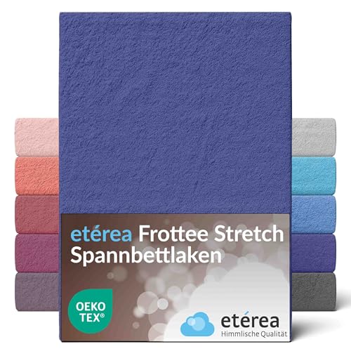 etérea Frottee Spannbettlaken 140x200-160x200 cm Marine für 15-25 cm Steghöhe 80% Baumwolle + 20% Polyester - Oekotex Spannbetttuch Bett Bezug Matratzen - Bettlaken 140x200cm - 160x200cm Blau etérea Frottee Spannbettlaken 140x200-160x200 cm Marine für 15-25 cm Steghöhe 80% Baumwolle + 20% Polyester - Oekotex Spannbetttuch Bett Bezug Matratzen - Bettlaken 140x200cm - 160x200cm Blau von etérea Himmlische Qualität