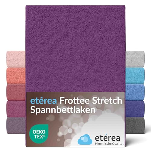 etérea Frottee Spannbettlaken 140x200-160x200 cm Pflaume für 15-25 cm Steghöhe 80% Baumwolle + 20% Polyester - Oekotex Spannbetttuch Bett Bezug Matratzen - Bettlaken 140x200cm - 160x200cm Violett etérea Frottee Spannbettlaken 140x200-160x200 cm Pflaume für 15-25 cm Steghöhe 80% Baumwolle + 20% Polyester - Oekotex Spannbetttuch Bett Bezug Matratzen - Bettlaken 140x200cm - 160x200cm Violett von etérea Himmlische Qualität