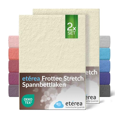 etérea Frottee Spannbettlaken 60x120-70x140 cm Natur für 5-15 cm Steghöhe 80% Baumwolle + 20% Polyester - Oekotex Spannbetttuch Bett Bezug Matratzen - Bettlaken 60x120cm - 70x140cm Creme etérea Frottee Spannbettlaken 60x120-70x140 cm Natur für 5-15 cm Steghöhe 80% Baumwolle + 20% Polyester - Oekotex Spannbetttuch Bett Bezug Matratzen - Bettlaken 60x120cm - 70x140cm Creme von etérea Himmlische Qualität