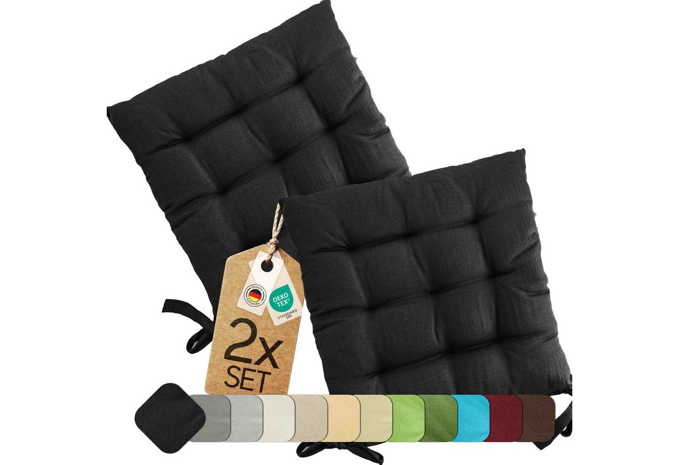 etérea Himmlische Qualität Sitzkissen etérea Sitzkissen Stuhlkissen Basic Auflage und von etérea Himmlische Qualität