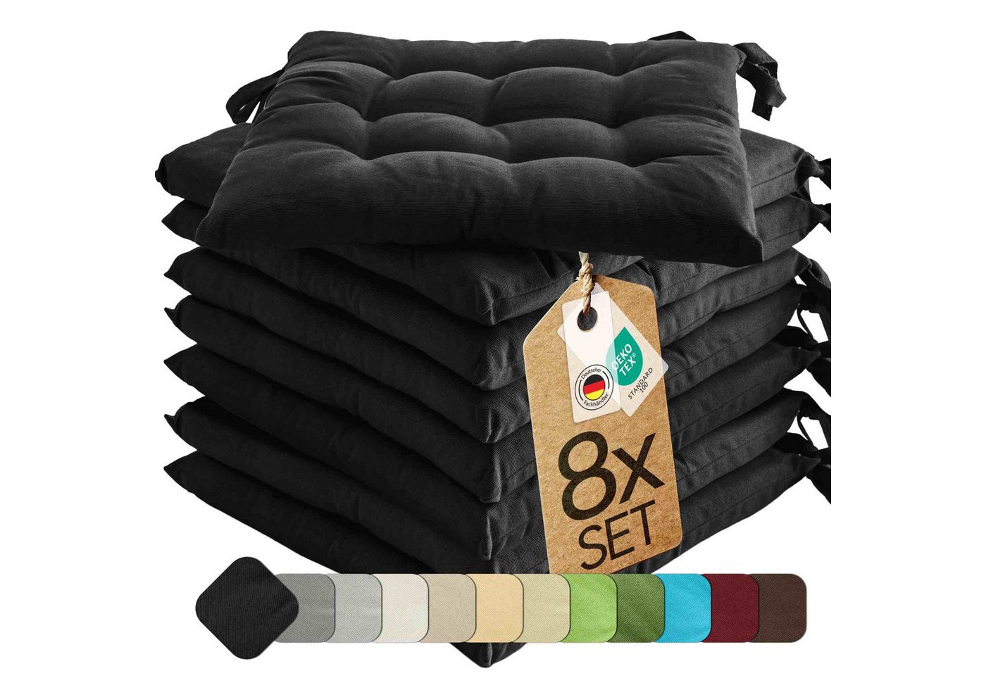 etérea Himmlische Qualität Sitzkissen etérea Sitzkissen Stuhlkissen Basic Auflage und von etérea Himmlische Qualität