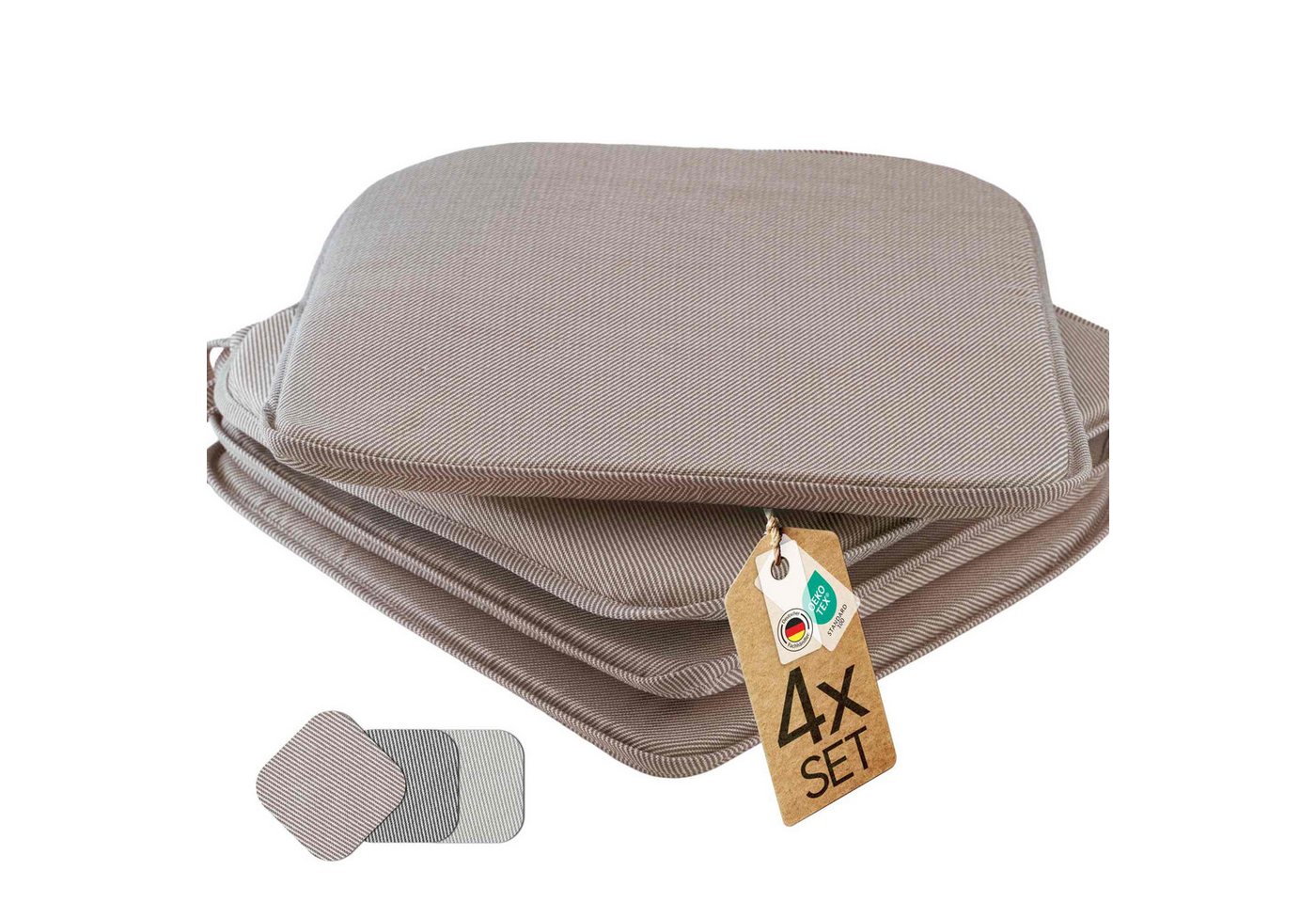 etérea Himmlische Qualität Sitzkissen etérea Streifen Sitzkissen Stuhlkissen Indoor & etérea Himmlische Qualität Sitzkissen etérea Streifen Sitzkissen Stuhlkissen Indoor & von etérea Himmlische Qualität