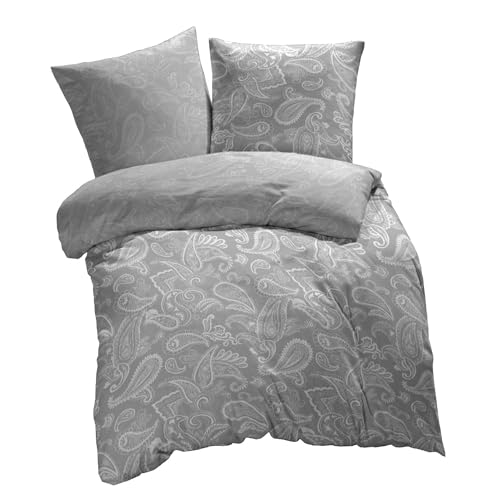 ETÉREA Microfaser Bettwäsche 200x200cm + 2X 80x80cm - Ganzjahresbettwäsche Bettbezug Paisley Life - Bettwäsche Set 200x200cm Bettbezug + 80x80cm Kissenbezug Microfaser 3teilig - Made in Green - Blau ETÉREA Microfaser Bettwäsche 200x200cm + 2X 80x80cm - Ganzjahresbettwäsche Bettbezug Paisley Life - Bettwäsche Set 200x200cm Bettbezug + 80x80cm Kissenbezug Microfaser 3teilig - Made in Green - Blau von etérea Himmlische Qualität