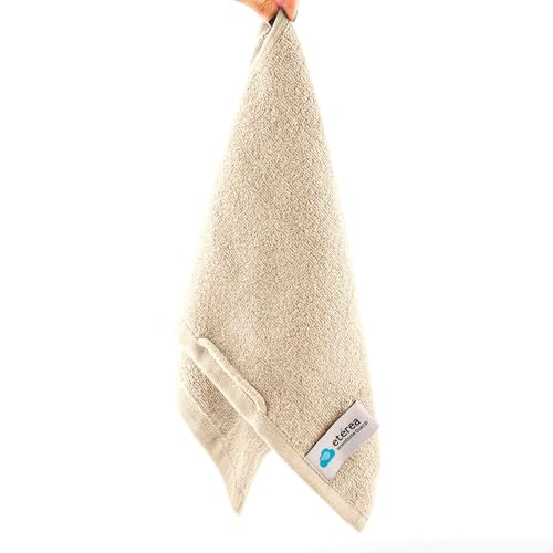 etérea Viola Handtücher - Gästetuch aus 100% Baumwolle, OEKOTEX 100 Standard, 550 GSM, robuste Gewebe Qualität ohne Borte, weich und saugstark Größe 30x50 cm, Farbe Elfenbein Natur etérea Viola Handtücher - Gästetuch aus 100% Baumwolle, OEKOTEX 100 Standard, 550 GSM, robuste Gewebe Qualität ohne Borte, weich und saugstark Größe 30x50 cm, Farbe Elfenbein Natur von etérea Himmlische Qualität