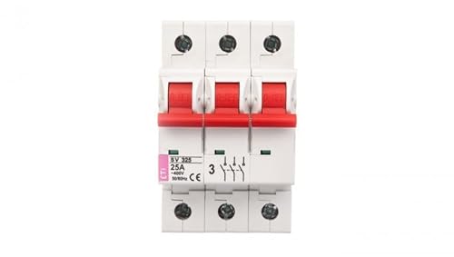 Modultrennschalter 25A 3P 400V SV325 002423322 eti-polam 3838895321385 Modultrennschalter 25A 3P 400V SV325 002423322 eti-polam 3838895321385 von eti-polam