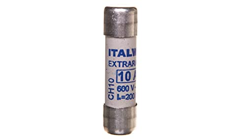 Zylinder-Sicherungseinsatz 10x38mm 10A aR 600V CH10UQ 002625007 eti-polam 3838895362470 von eti-polam