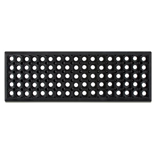 Gummi Stufenmatten Octo Step | rechteckig | rutschhemmend | für Treppen im Außenbereich | einzeln oder im 5er Set (5 Stück) von etm