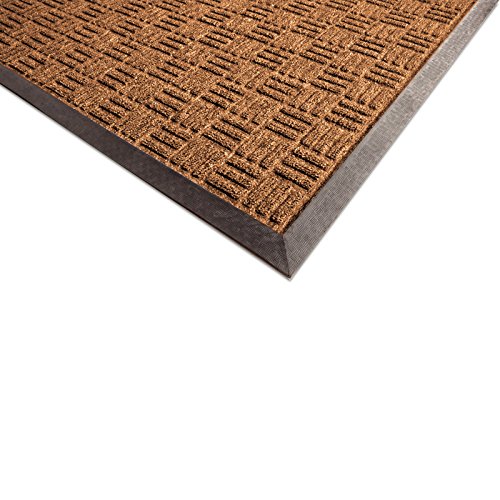 etm® Fußmatte Ocean | für außen und innen | geprägte Struktur für optimale Reinigungswirkung | Schmutzfangmatte in vielen Größen und Farben (Braun 120x180 cm) von etm