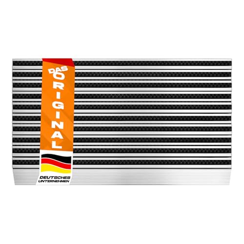 etm fussmatte aussen - 40 x 60 cm - schmutzfangmatte aus Alu -Verschiedene Modelle - rostfrei & wetterfest - Haustür fussmatte innen (Profi Brush Slim - Extra flach/Bürste) von etm
