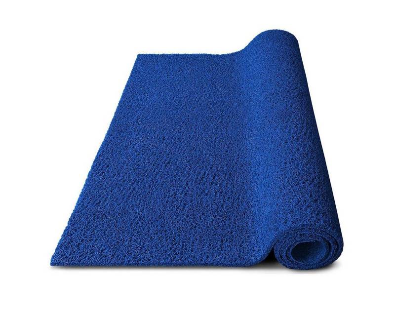 etm Fußmatte Schlingenmatte Blau, Matte in vielen Größen, Sauberlaufmatte, Rechteckig, Höhe: 16 mm von etm