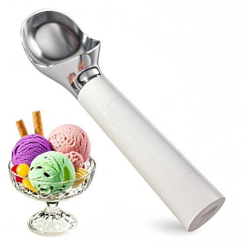 Eislöffel aus Edelstahl,Eisportionierer Beheizter,Smart Heated Ice Cream Scoop,Elektrische Beheizte Eisportionierer,LED LCD Display,Professioneller für Hartes Eis Eislöffel aus Edelstahl,Eisportionierer Beheizter,Smart Heated Ice Cream Scoop,Elektrische Beheizte Eisportionierer,LED LCD Display,Professioneller für Hartes Eis von etoper
