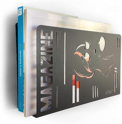 Etterr Design Zeitschriftenständer Wandregal Metall von etterr