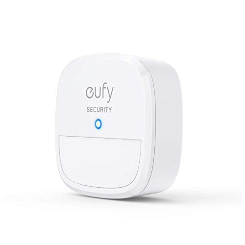 eufy Security Bewegungssensor, Sicherheitssystem mit Alarm, 100° Blickfeld, 9m Reichweite, 2 Jahre Akku, Steuert HomeBase Überwachungsgeräte, HomeBase notwendig (Generalüberholt) von eufy Security