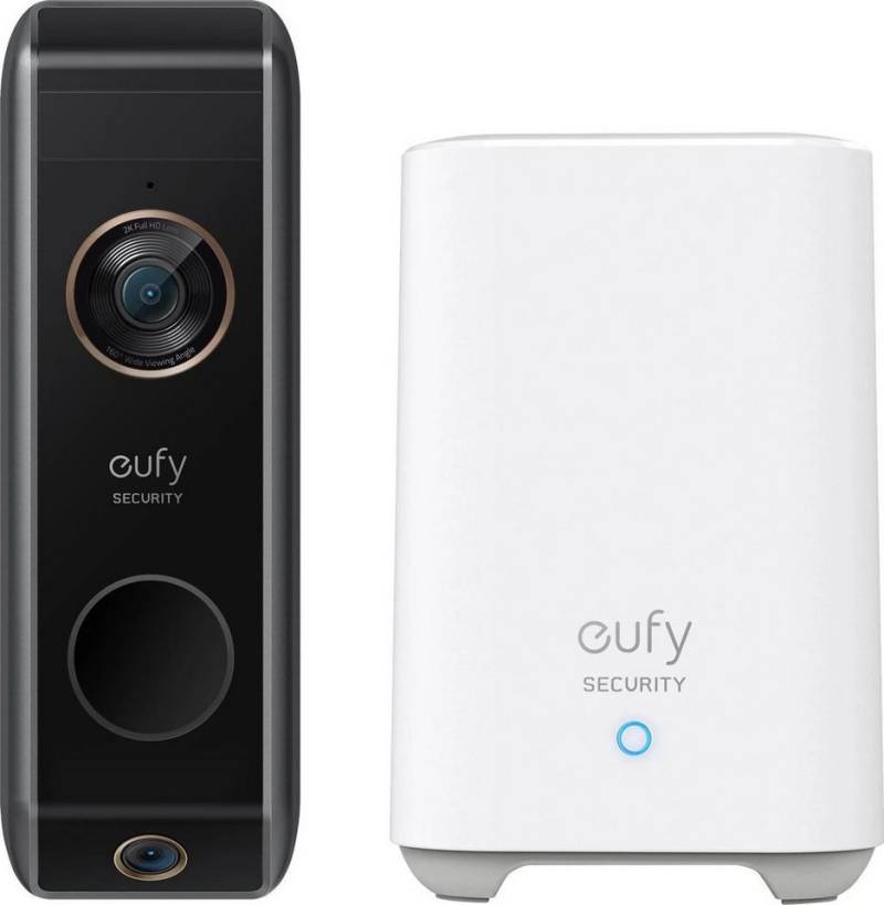 eufy Security Smart Home Türklingel Eufy Video Doorbell Dual 2 Pro + HomeBase (E8213G11) (2-tlg) von eufy Security