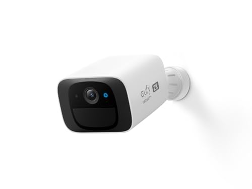 eufy Security SoloCam C210, Überwachungskamera aussen, 2K Auflösung, ohne monatliche Kosten, kabellos, 2,4 GHz WLAN, Kompatibel mit HomeBase 3, Gebührenfreie Nutzung von eufy Security