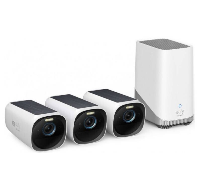 eufy Security Überwachungskamera T88723W1 Cam 3 3+1 Kit - Überwachungskamera - weiß von eufy Security