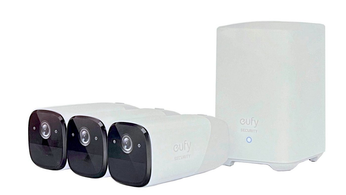 eufy Security Überwachungskamera eufyCam 2 Pro Trippel-Kamera-Set eufy Security Überwachungskamera eufyCam 2 Pro Trippel-Kamera-Set von eufy Security