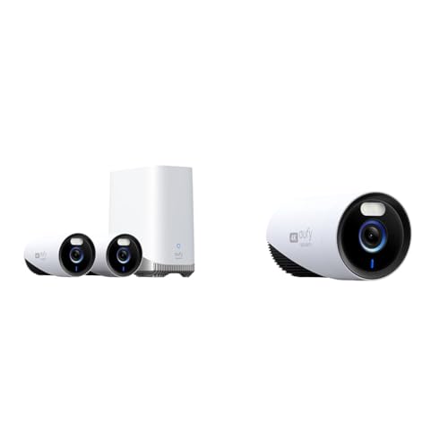eufy Security eufyCam E330 (Professional) 2-Überwachungskamera-Set Außen & eufyCam E330 (Professional) Zusatz-Überwachungskamera von eufy Security