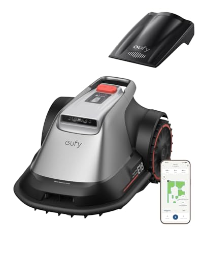 eufy E18 Mähroboter ohne Begrenzungskabel, Keine Signalausfälle, Kein RTK, TrueVision Technologie, GNSS System, Garten bis 1200m², Präzisionsrandschnitt, Hindernisvermeidung, App-Steuerung (Generalüberholt) eufy E18 Mähroboter ohne Begrenzungskabel, Keine Signalausfälle, Kein RTK, TrueVision Technologie, GNSS System, Garten bis 1200m², Präzisionsrandschnitt, Hindernisvermeidung, App-Steuerung (Generalüberholt) von eufy