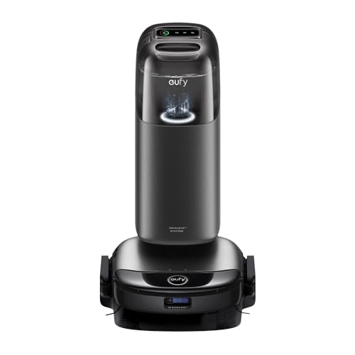 eufy S1 Pro HydroJet Saugroboter mit Wischfunktion, HydroJet Reinigungssystem, Eco-Clean Ozon, Auto- Wischrollenreinigung, 8000Pa, 10-in-1-Station, Hinderniserkennung, Auto-Reinigerdosierung eufy S1 Pro HydroJet Saugroboter mit Wischfunktion, HydroJet Reinigungssystem, Eco-Clean Ozon, Auto- Wischrollenreinigung, 8000Pa, 10-in-1-Station, Hinderniserkennung, Auto-Reinigerdosierung von eufy