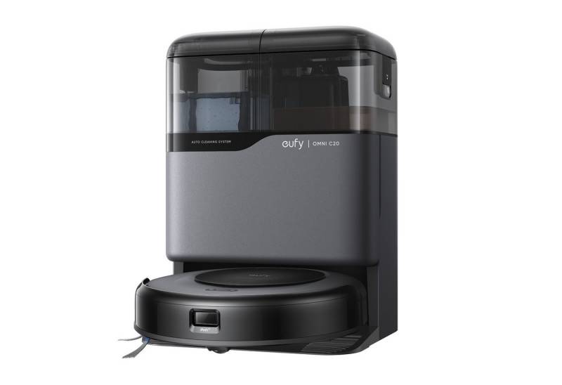 eufy Saugroboter C20 Omni Einfache Reinigung ohne hohen Kosten, mit Beutel, Kurzanleitung von eufy