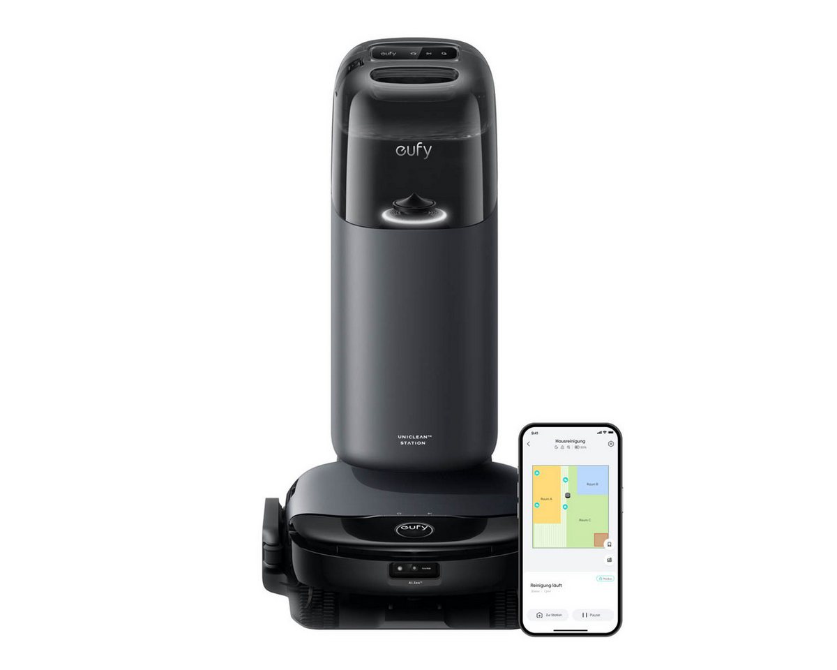 eufy Saugroboter S1 Saug-Wischroboter mit All-in-one Station eufy Saugroboter S1 Saug-Wischroboter mit All-in-one Station von eufy