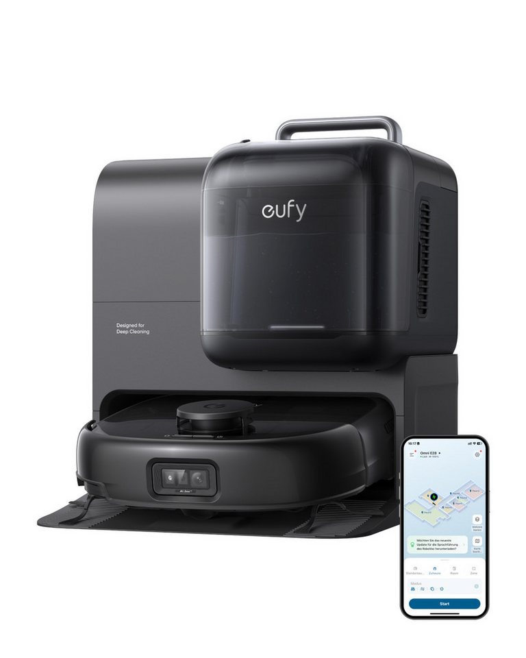 eufy Saugroboter eufy E28 Omni HydroJet Tiefenreinigers, FlexiOne Tiefenreinigers eufy Saugroboter eufy E28 Omni HydroJet Tiefenreinigers, FlexiOne Tiefenreinigers von eufy