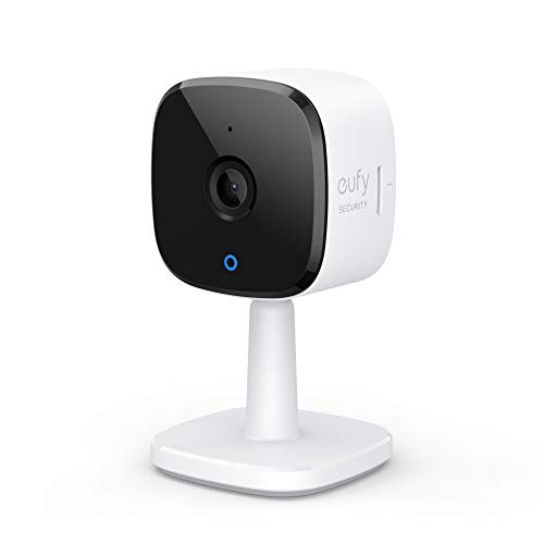 eufy Security Indoor Cam C120, 2K Plug-In Überwachungskamera für Innenbereiche, WLAN, Personenerkennung, IP Kamera, Sprachassistent, Bewegungssensor, Nachtvision, HomeBase Nicht kompatibel von eufy Security