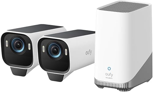 eufy Security eufycam 3 Pro 2+1 2-Kamera-Set, Überwachungskamera Aussen, Überwachungssystem von eufy