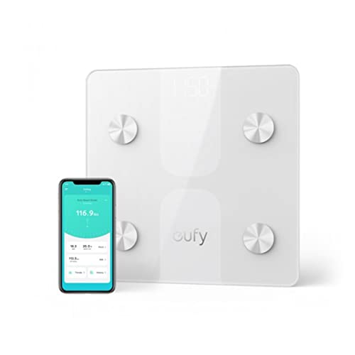 eufy Smart Scale C1 Körperanalysewaage Wägebereich (max.)=150kg Weiß von eufy